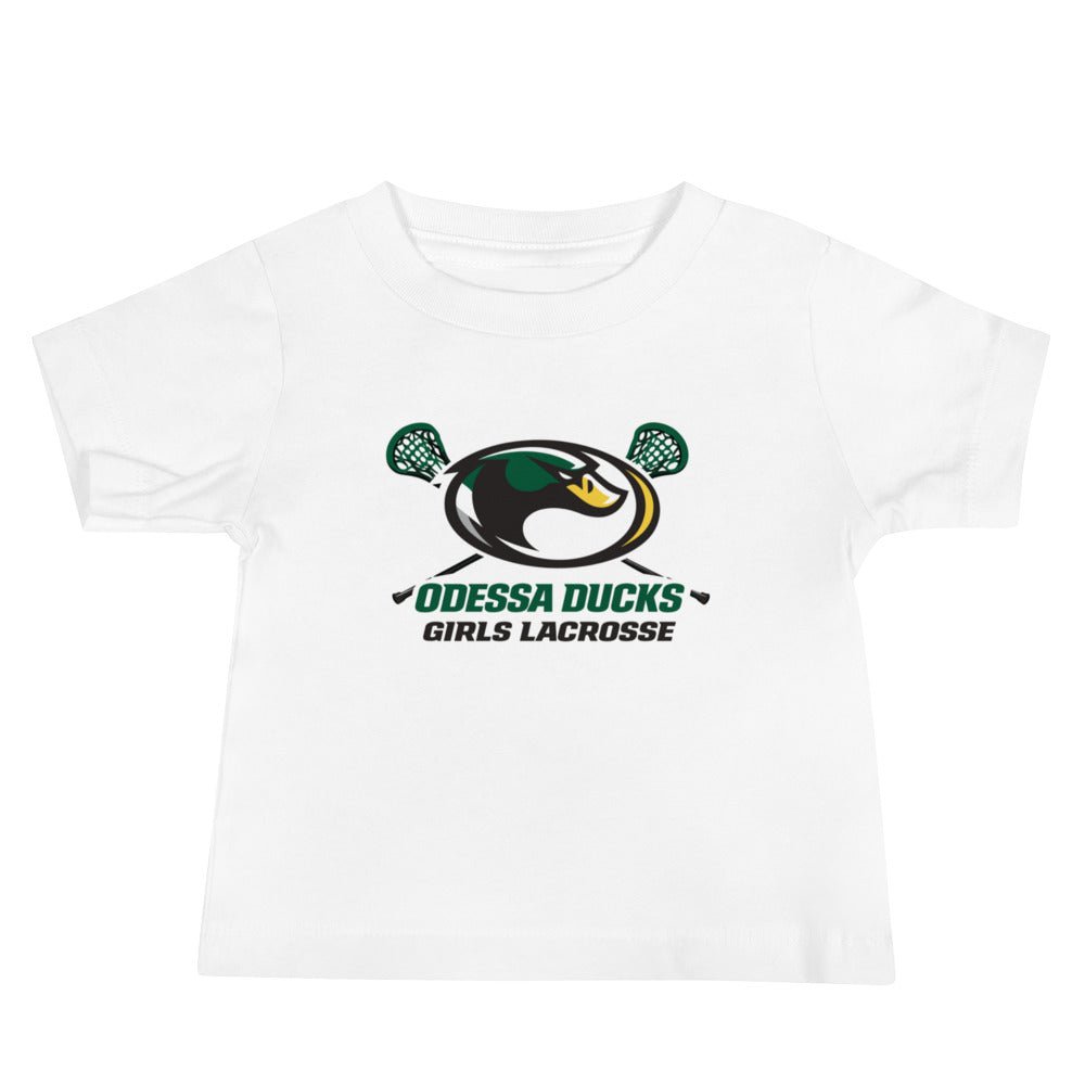 Performance | Baby T-Shirt | Odessa Girls Lacrosse | Duck Sticks Logo