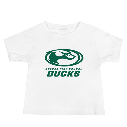 Performance | Baby T-Shirt | Odessa Girls Lacrosse | Ducks Green Logo