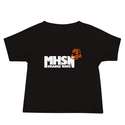 Performance | Baby T-Shirt | Orange Wave Marching Band | Crest Logo
