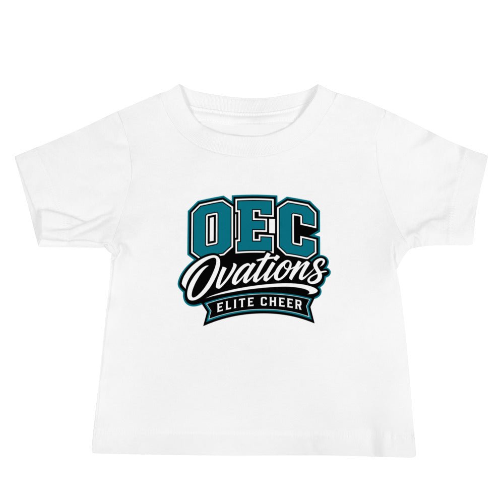 Performance | Baby T-Shirt | Ovations Elite Cheer | Crest Logo