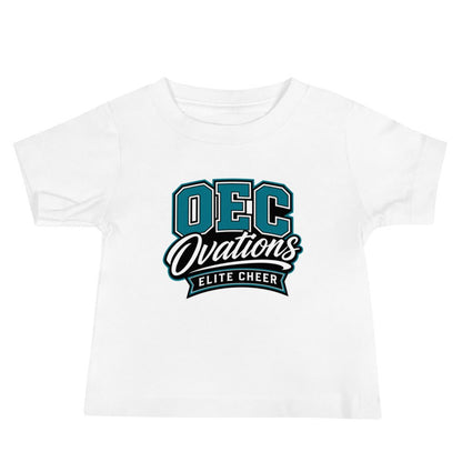 Performance | Baby T-Shirt | Ovations Elite Cheer | Crest Logo