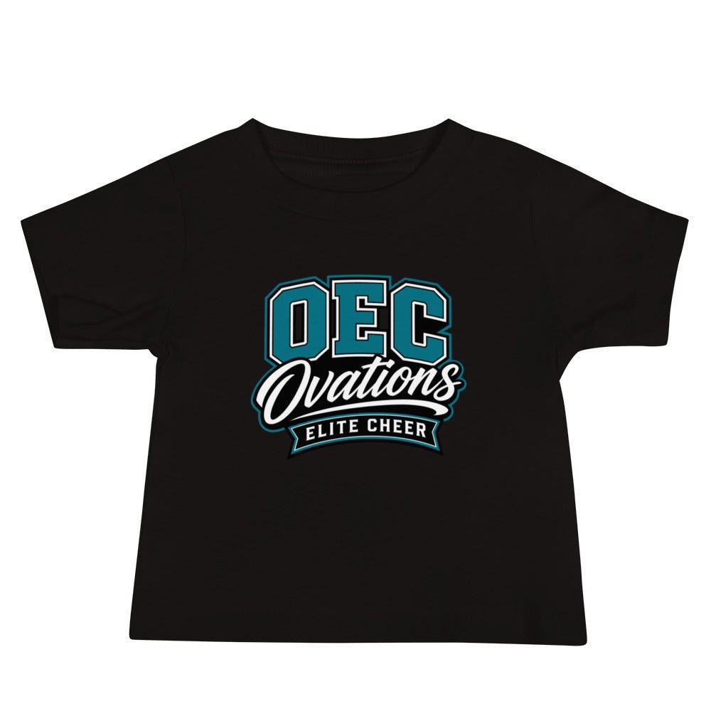Performance | Baby T-Shirt | Ovations Elite Cheer | Crest Logo