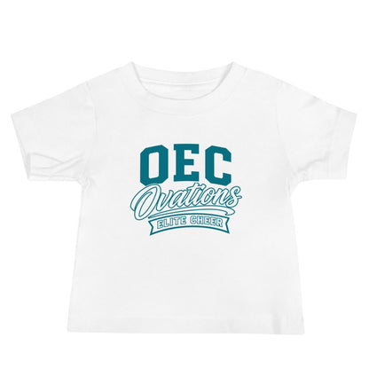 Performance | Baby T-Shirt | Ovations Elite Cheer | Emblem Logo