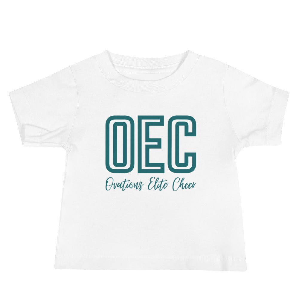 Performance | Baby T-Shirt | Ovations Elite Cheer | Script Logo
