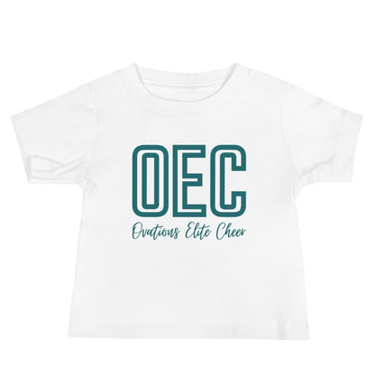 Performance | Baby T-Shirt | Ovations Elite Cheer | Script Logo