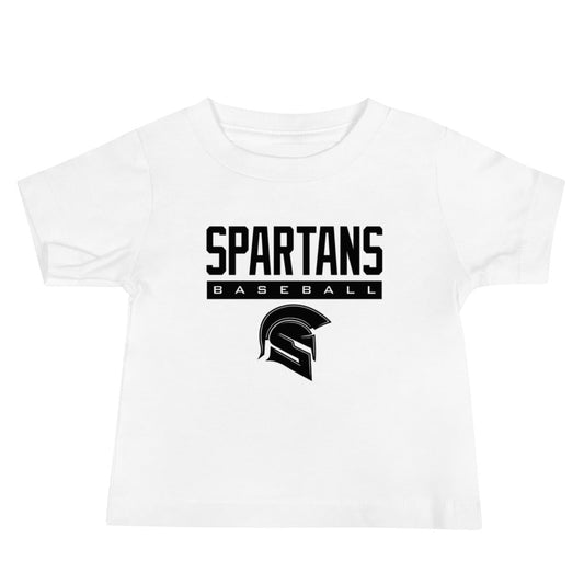Performance | Baby T-Shirt | Owings Mills Spartans Baseball | Crest Logo
