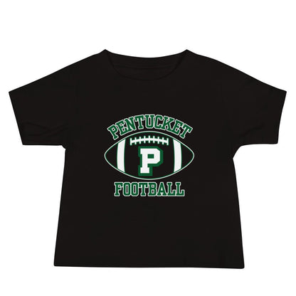 Performance | Baby T-Shirt | Pentucket Youth Football and Cheer | Varsity Badge Logo