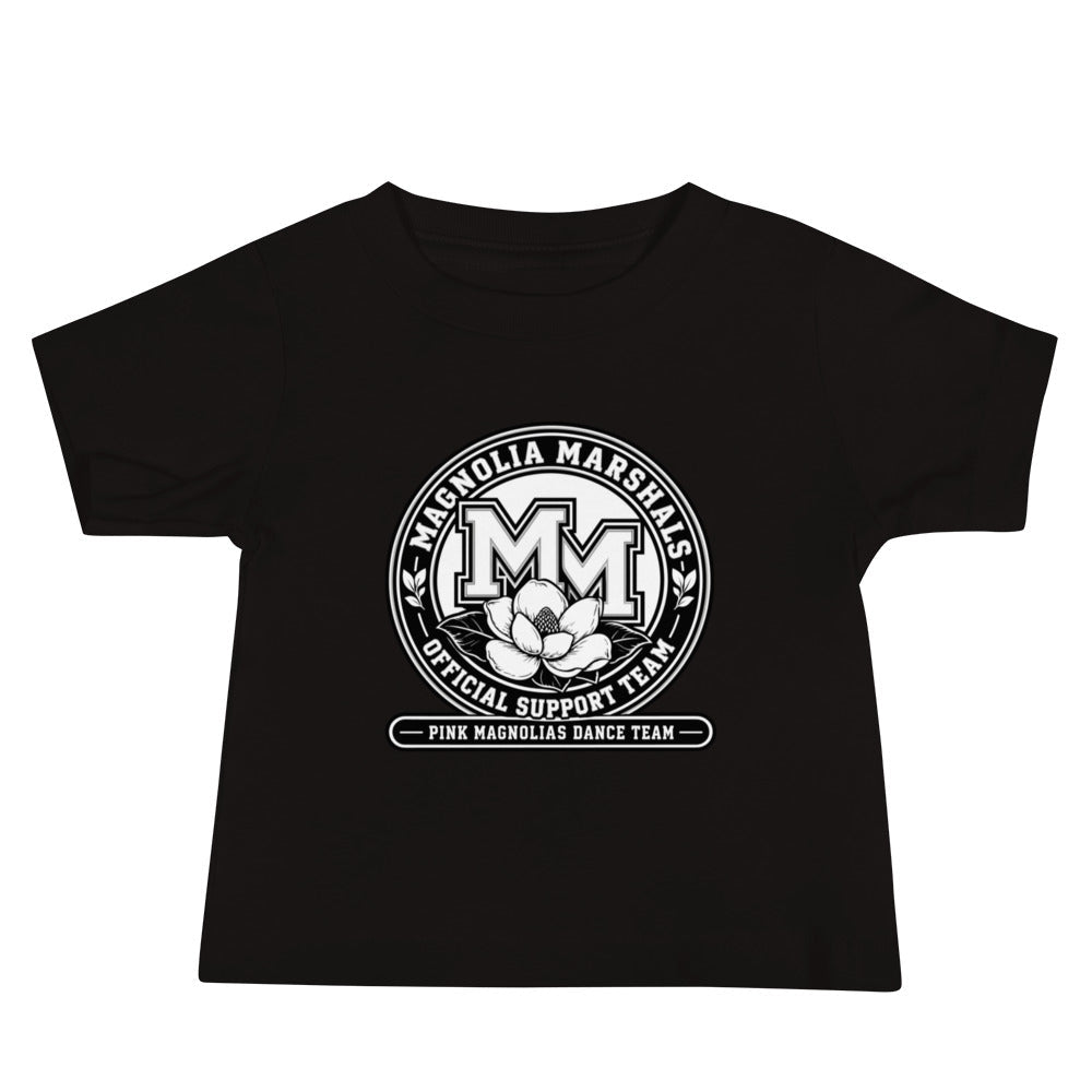 Performance | Baby T-Shirt | Pink Magnolias Dance | Emblem Logo