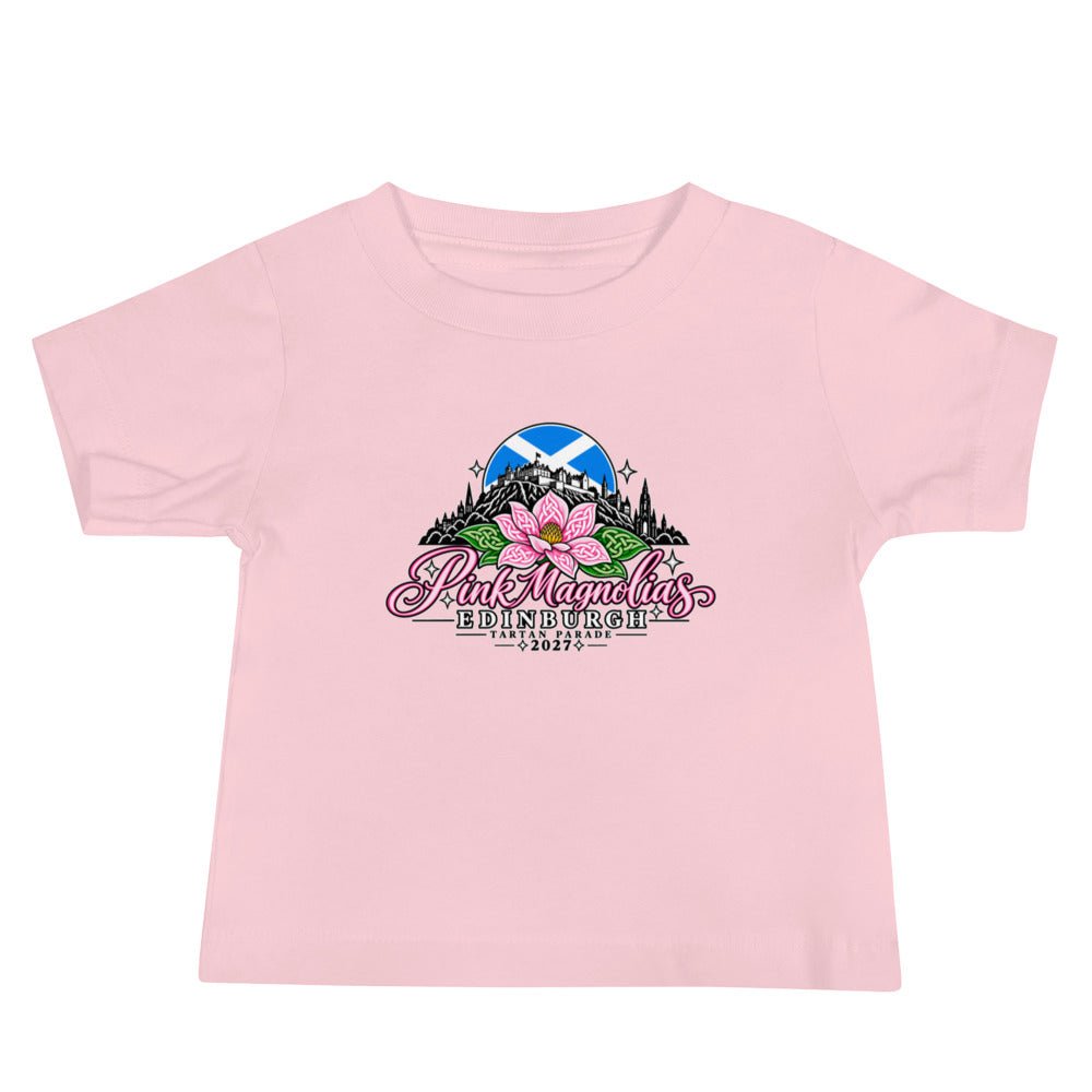 Performance | Baby T-Shirt | Pink Magnolias Dance | Vanguard Logo