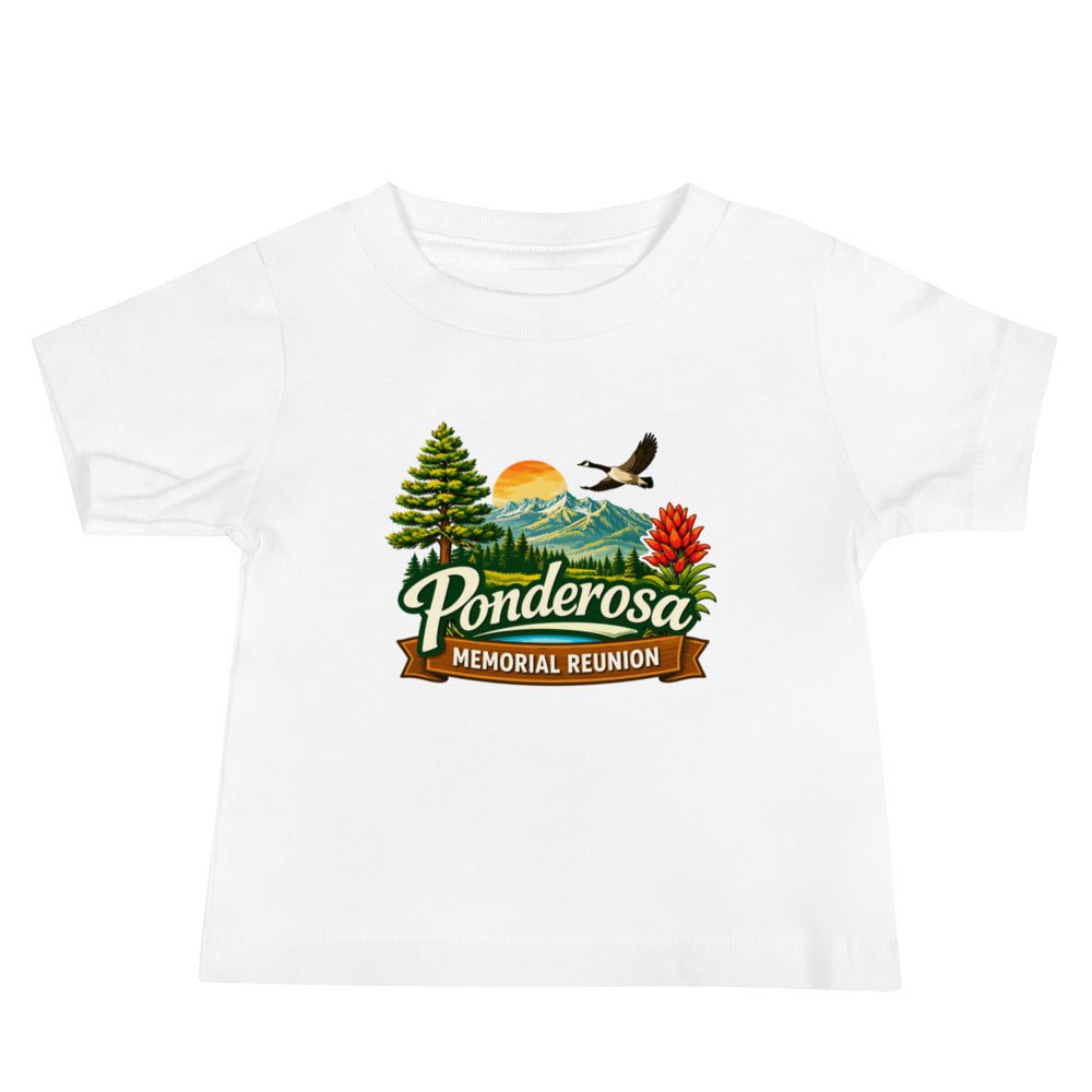 Performance | Baby T-Shirt | Ponderosa Reunion | Painted Mountain Crest Logo