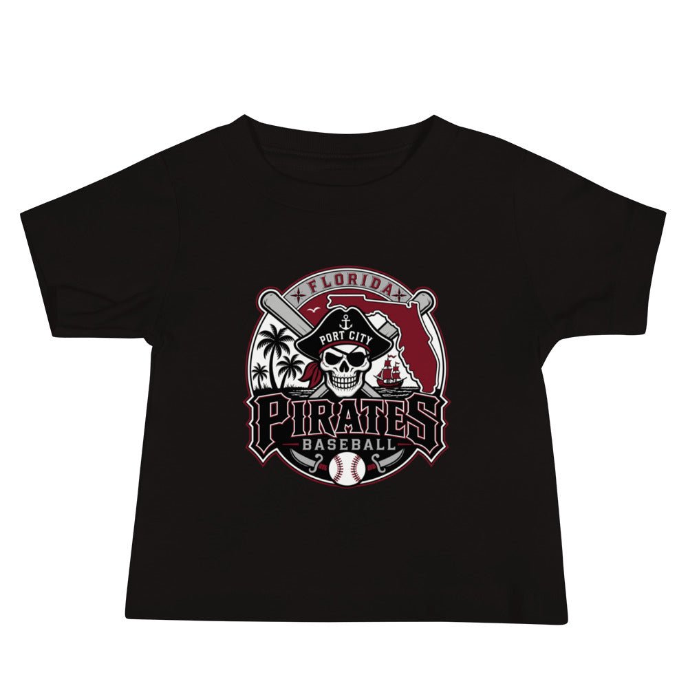 Performance | Baby T-Shirt | Port City Pirates | Emblem Logo