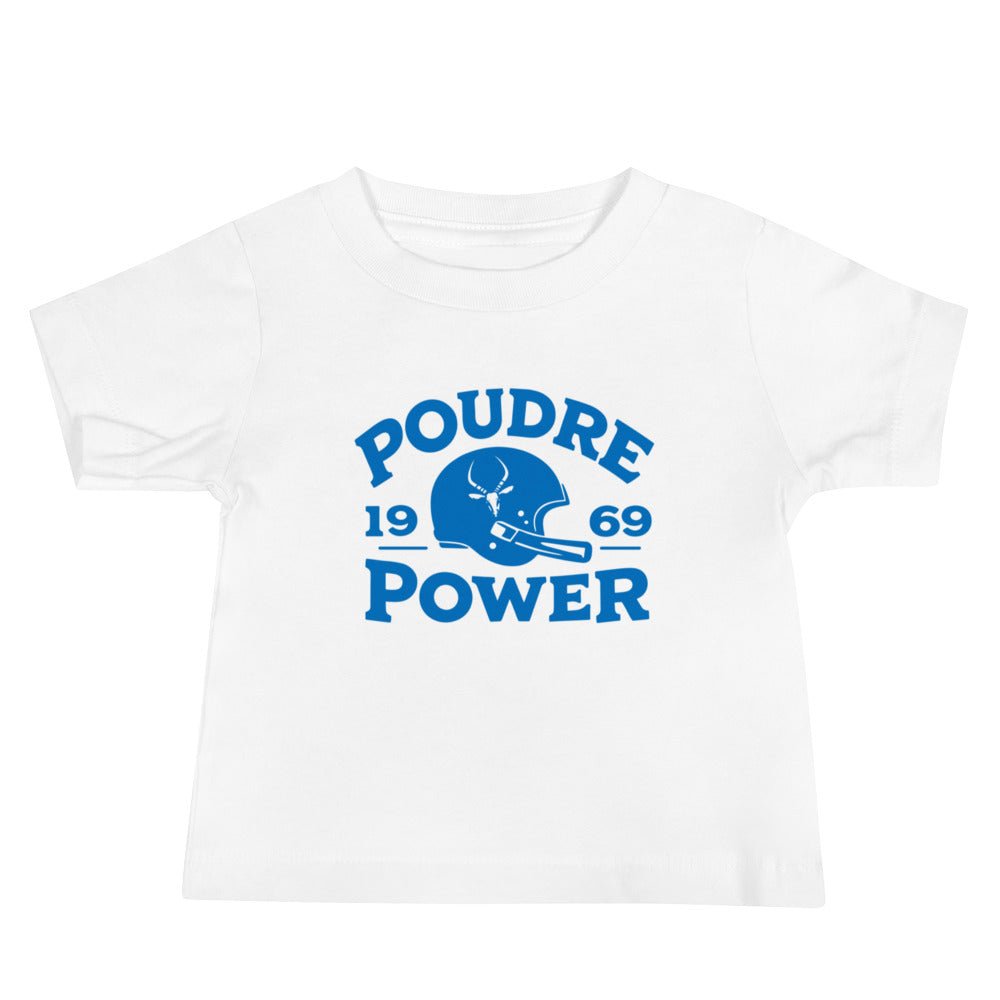 Performance | Baby T-Shirt | Poudre Football | Crest Logo