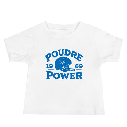 Performance | Baby T-Shirt | Poudre Football | Crest Logo