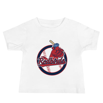 Performance | Baby T-Shirt | Redbirds | Vintage Badge Logo