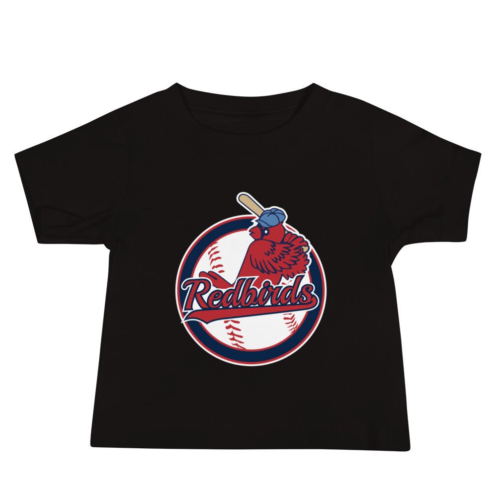 Performance | Baby T-Shirt | Redbirds | Vintage Badge Logo
