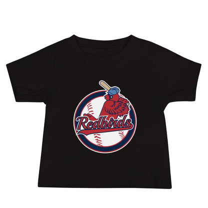 Performance | Baby T-Shirt | Redbirds | Vintage Badge Logo