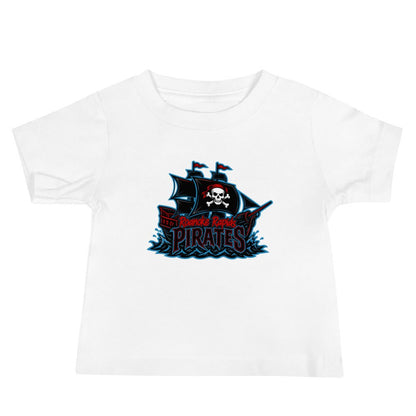 Performance | Baby T-Shirt | Roanoke Rapids Pirates | Black Sail Battlers Logo