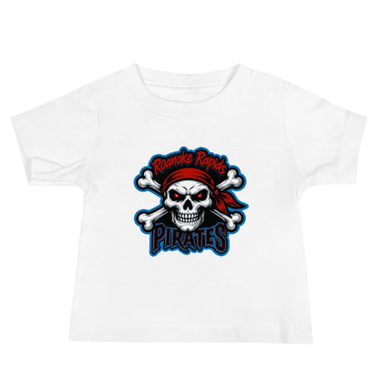 Performance | Baby T-Shirt | Roanoke Rapids Pirates | River Raiders Logo