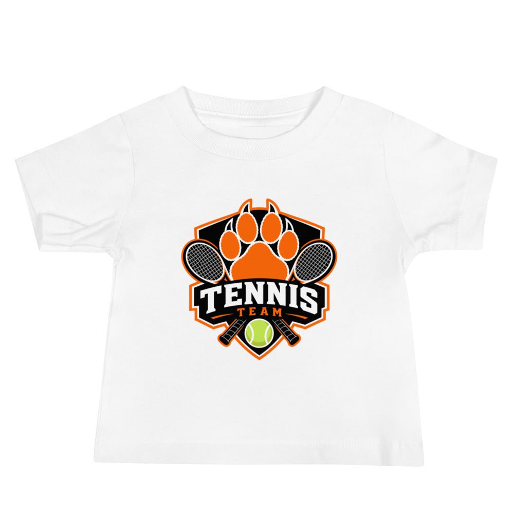 Performance | Baby T-Shirt | Rock Springs High School Tennis | Crest Logo