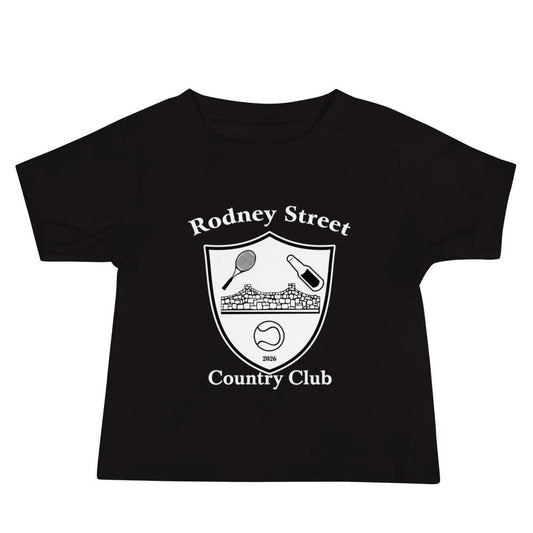Performance | Baby T-Shirt | Rodney Street CC Tennis | Crest Logo