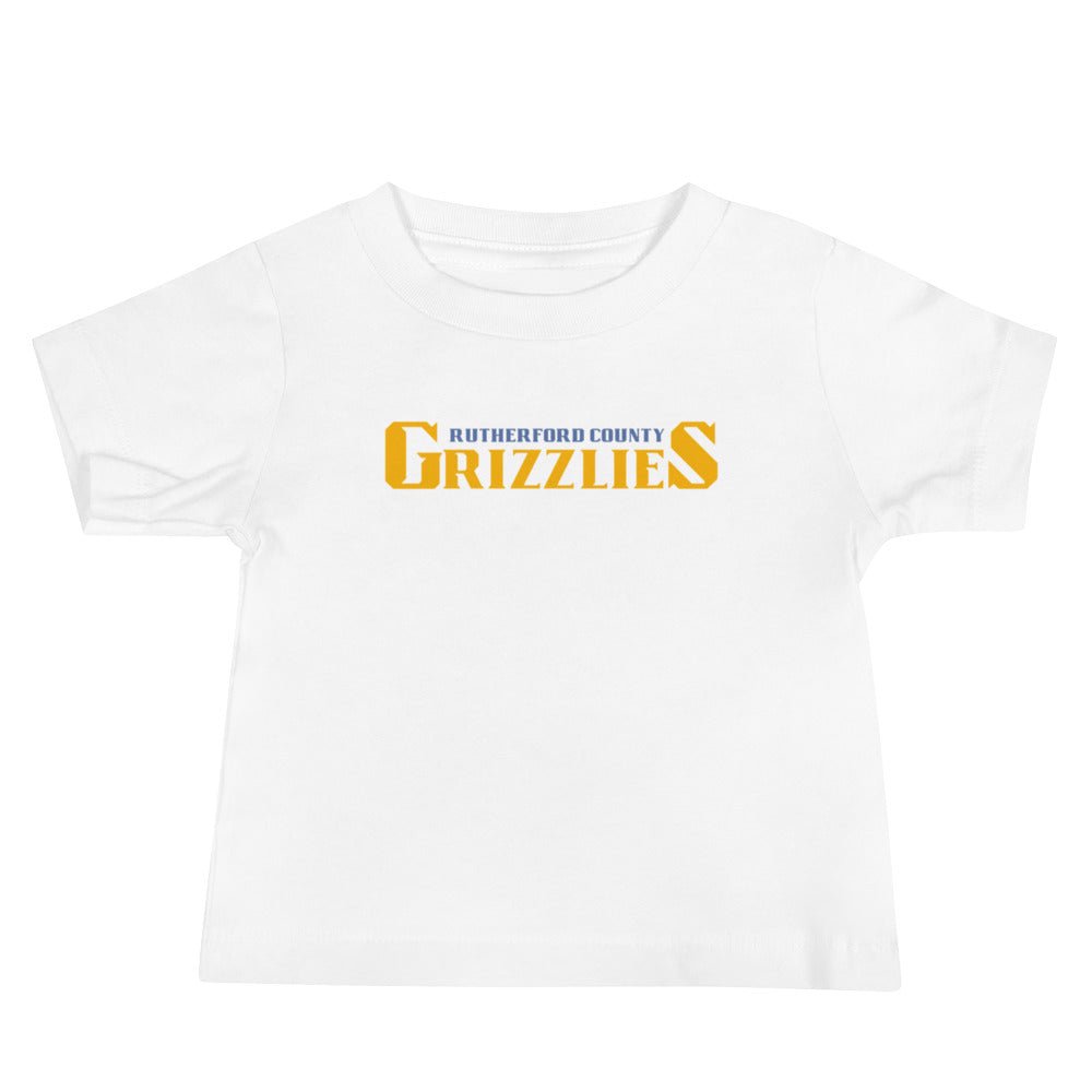 Performance | Baby T-Shirt | Rutherford County Grizzlies Football | Script Logo