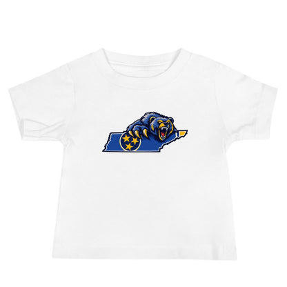 Performance | Baby T-Shirt | Rutherford County Grizzlies Football | Tennessee Logo
