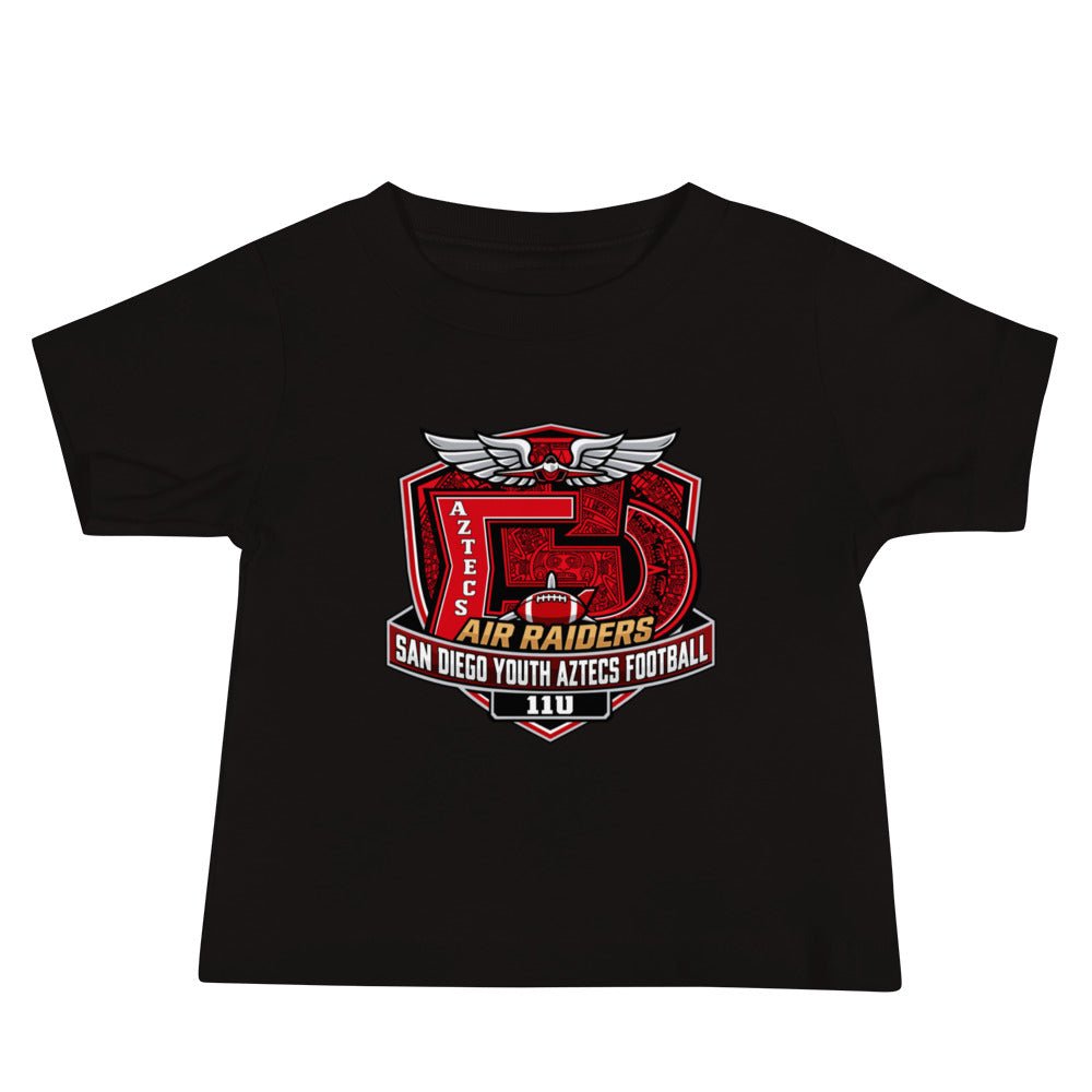 Performance | Baby T-Shirt | San Diego Youth Aztecs Football 11u Air Raiders | Shield Logo