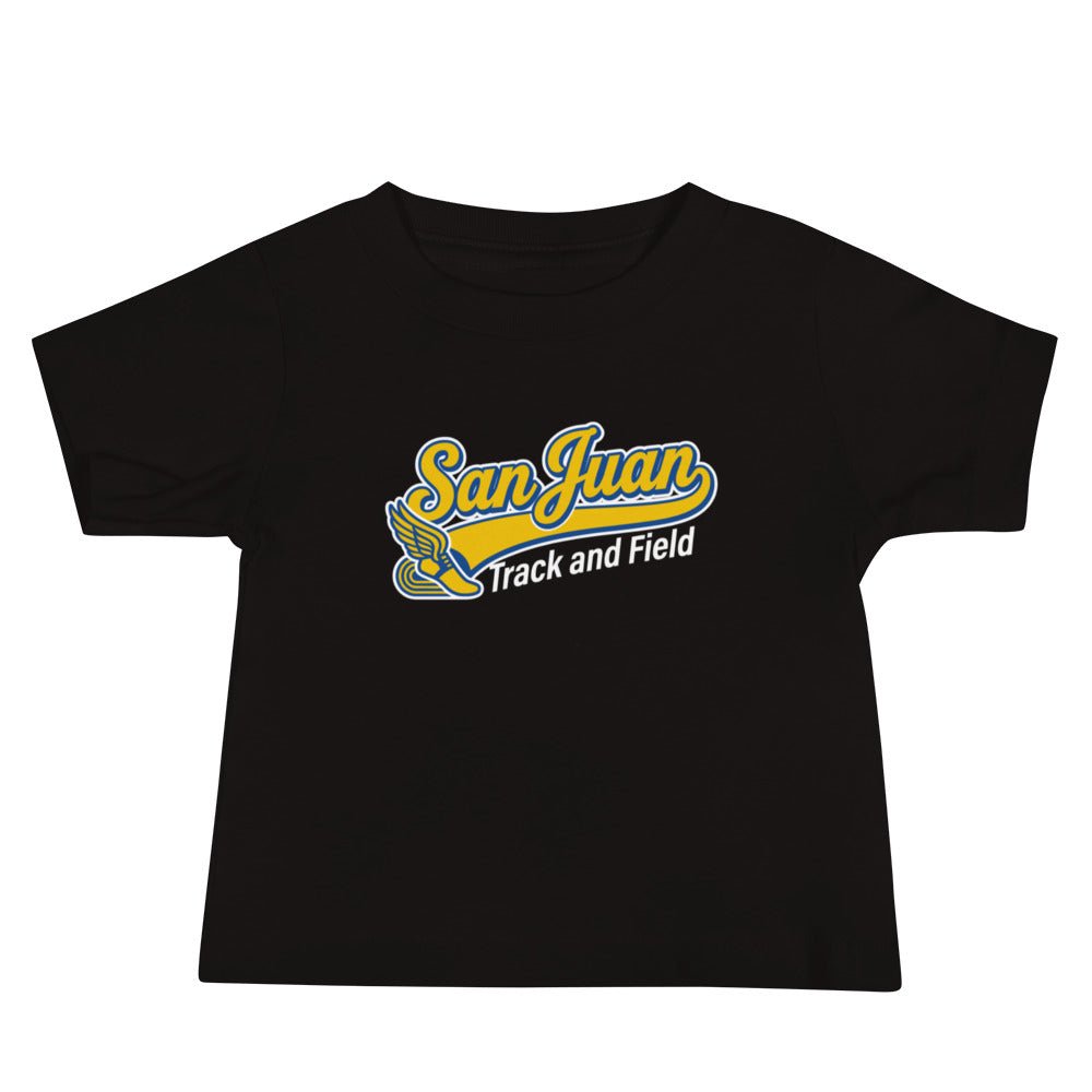 Performance | Baby T-Shirt | San Juan Track and Field | Script Logo