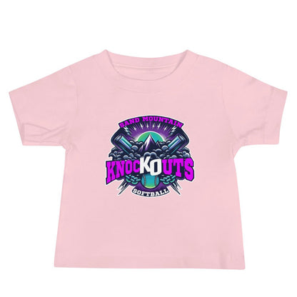 Performance | Baby T-Shirt | Sand Mountain Knockouts | Ball & Bat Logo