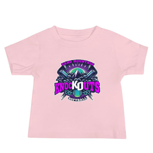 Performance | Baby T-Shirt | Sand Mountain Knockouts | Ball & Bat Logo