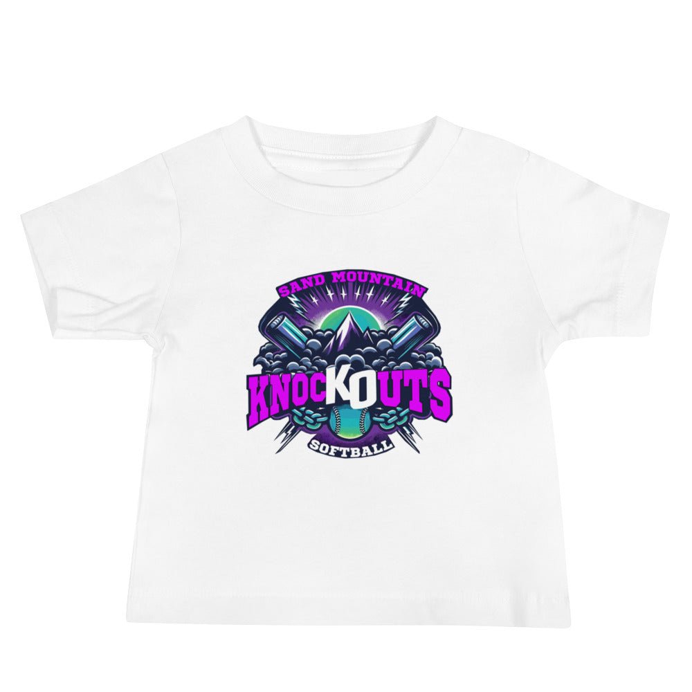 Performance | Baby T-Shirt | Sand Mountain Knockouts | Ball & Bat Logo