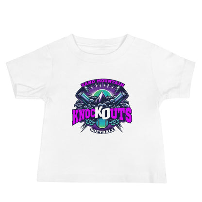 Performance | Baby T-Shirt | Sand Mountain Knockouts | Ball & Bat Logo