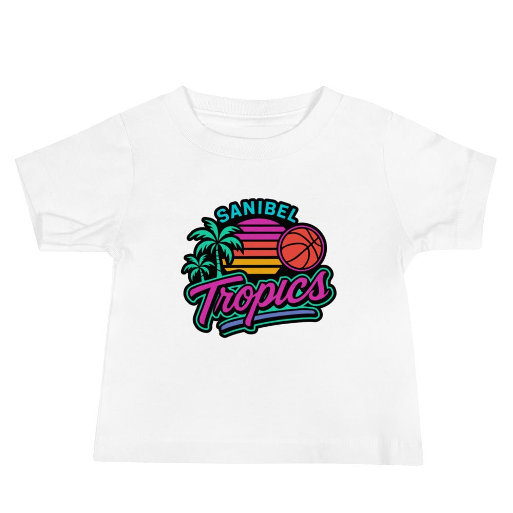 Performance | Baby T-Shirt | Sanibel Tropics | Coastal Clash Logo