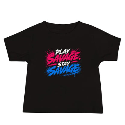 Performance | Baby T-Shirt | Savage Softball | Play Stay Logo