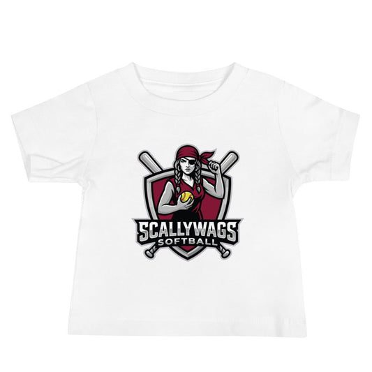 Performance | Baby T-Shirt | Scallywags Softball | Crest Logo
