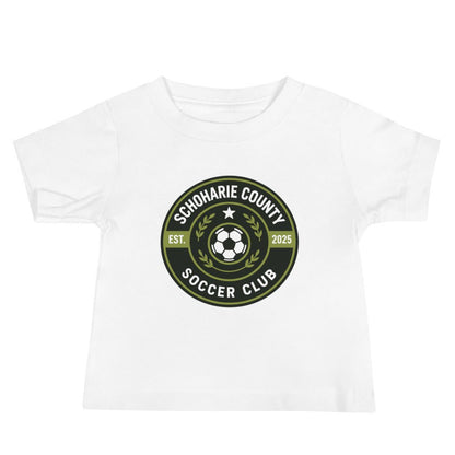 Performance | Baby T-Shirt | Schoharie County Soccer Club | Badge Logo