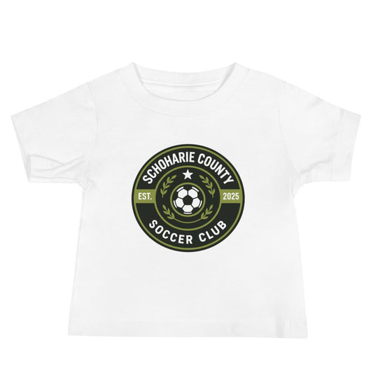 Performance | Baby T-Shirt | Schoharie County Soccer Club | Badge Logo