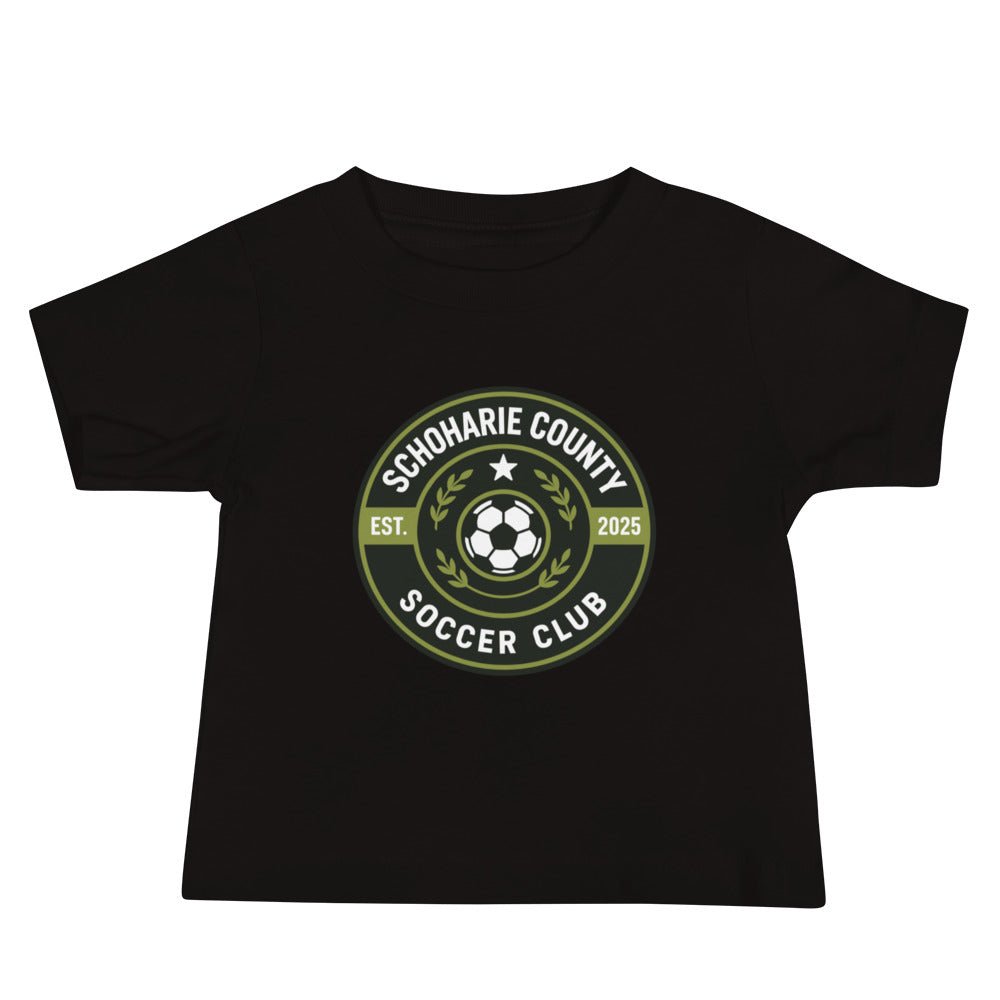 Performance | Baby T-Shirt | Schoharie County Soccer Club | Badge Logo
