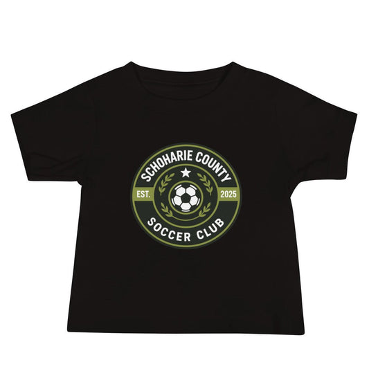 Performance | Baby T-Shirt | Schoharie County Soccer Club | Badge Logo