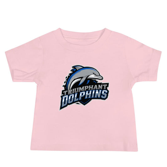 Performance | Baby T-Shirt | SE Triumphant Dolphins | Dolphins Mascot Logo