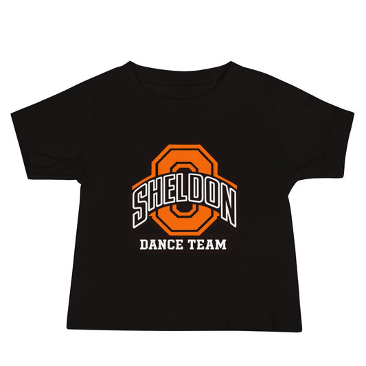 Performance | Baby T-Shirt | Sheldon Dance Team | Emblem Logo