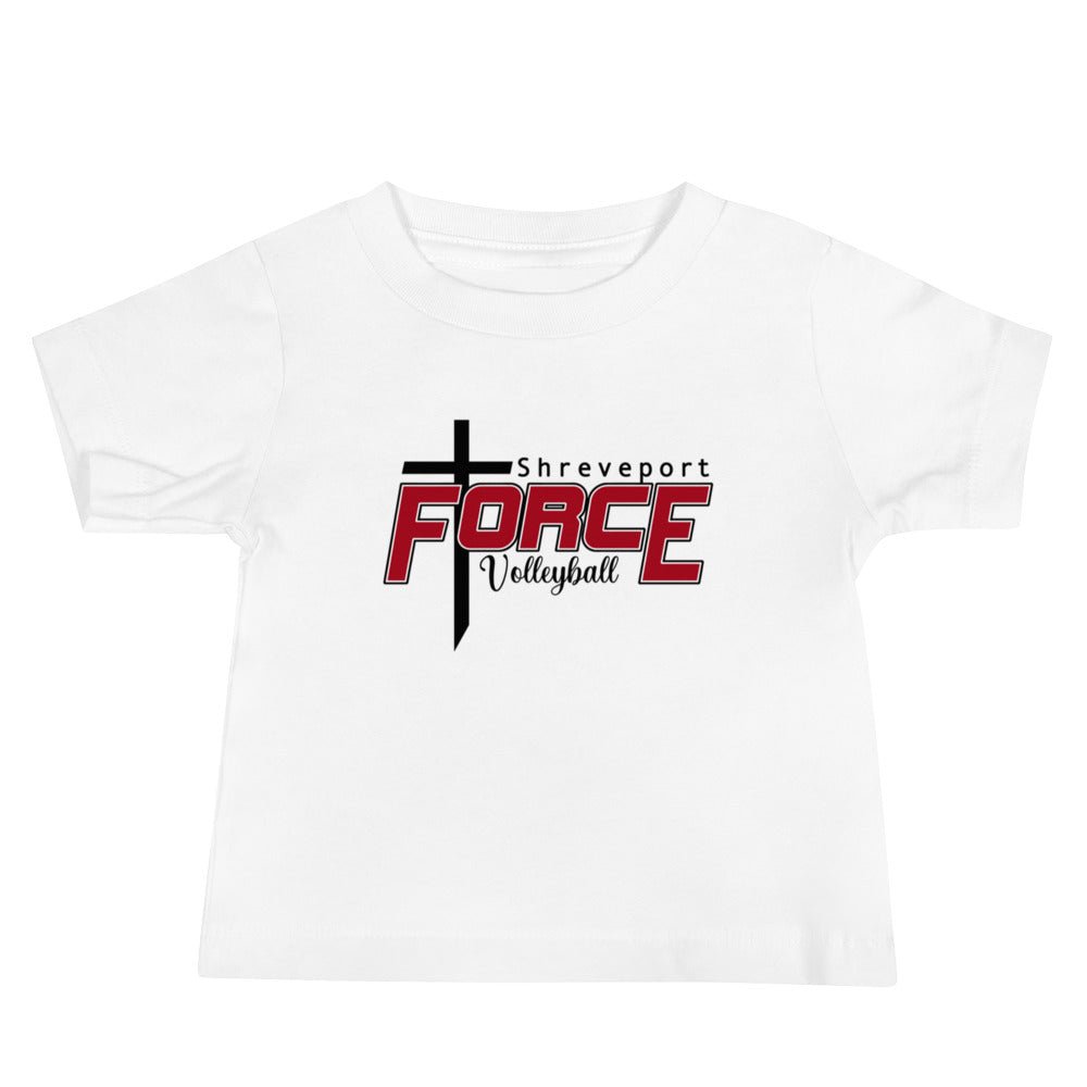 Performance | Baby T-Shirt | Shreveport Force Volleyball | Crest Logo