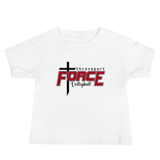 Performance | Baby T-Shirt | Shreveport Force Volleyball | Crest Logo