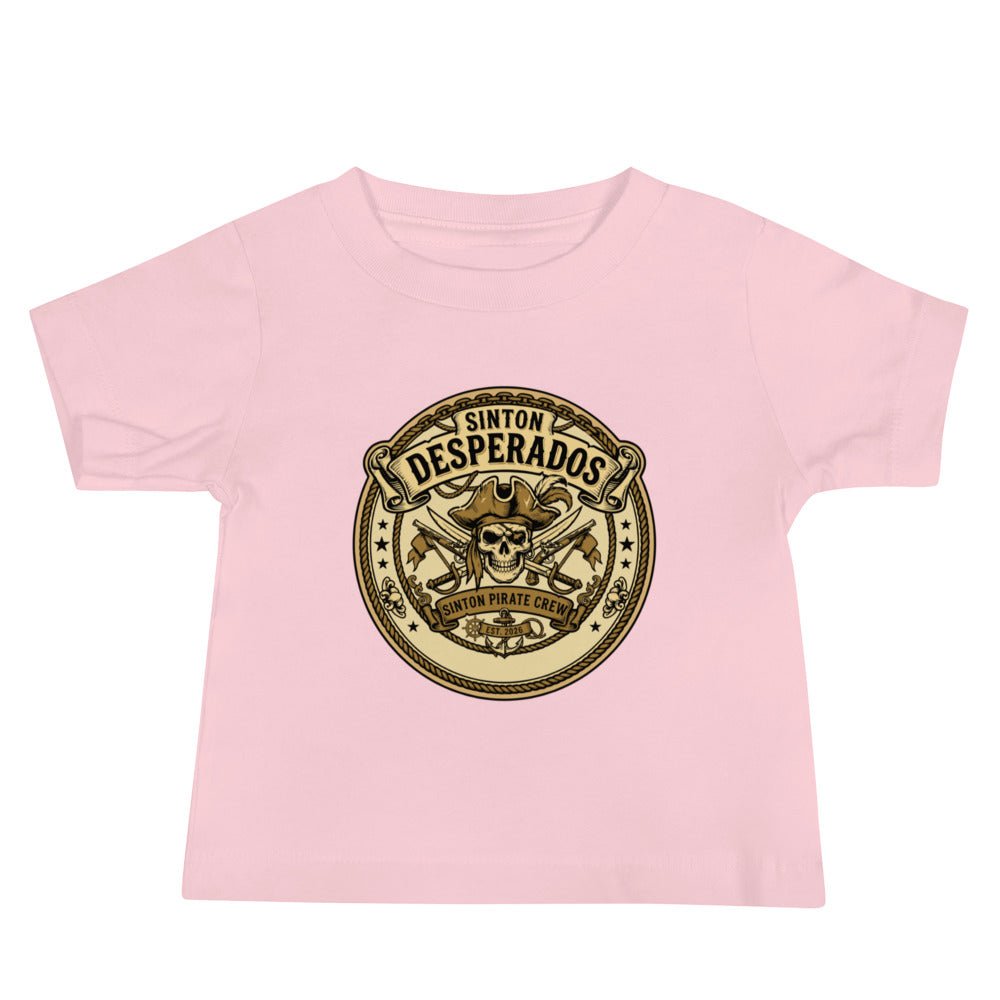 Performance | Baby T-Shirt | Sinton Desperados Baseball | Badge Logo