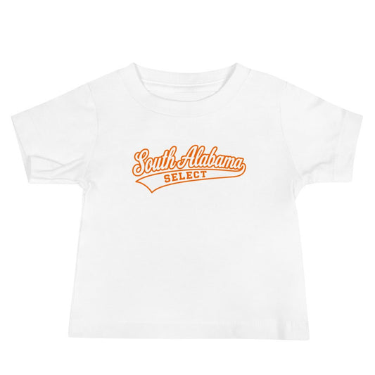 Performance | Baby T-Shirt | South Alabama Select 8U | Athletics Logo