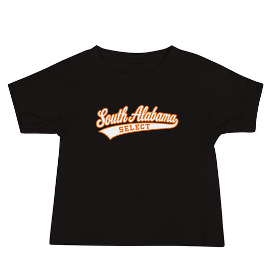 Performance | Baby T-Shirt | South Alabama Select 8U | Athletics Logo