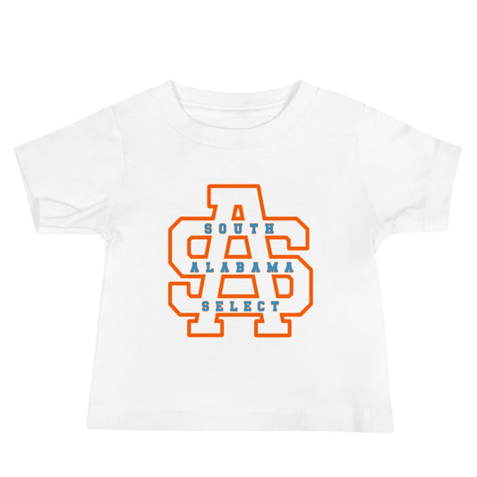 Performance | Baby T-Shirt | South Alabama Select 8U | Letter Crest Logo