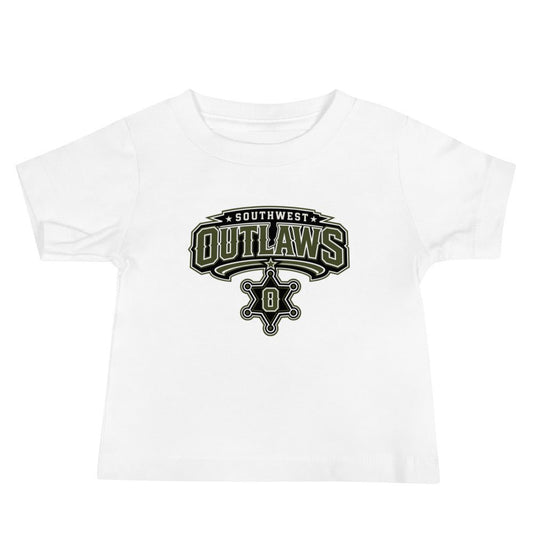 Performance | Baby T-Shirt | Southwest Outlaws | Frontier Athletics Logo