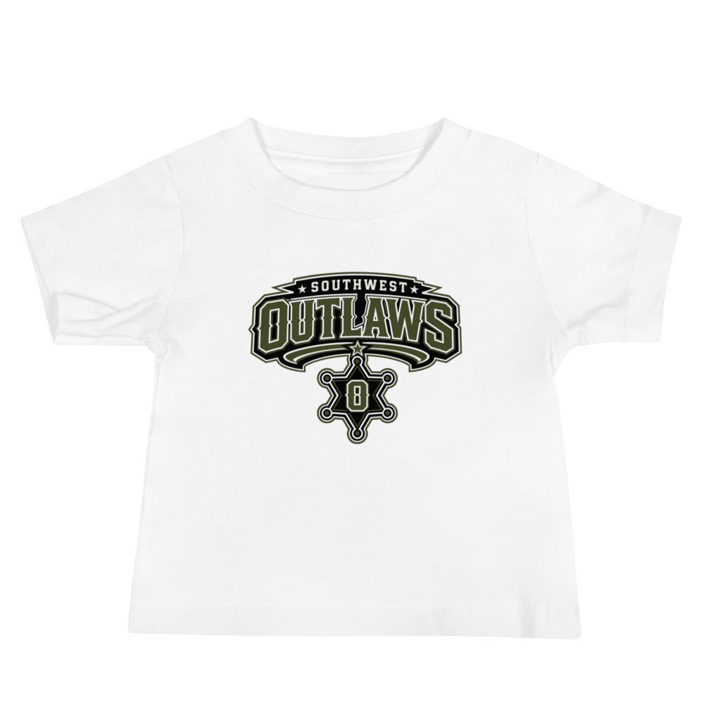 Performance | Baby T-Shirt | Southwest Outlaws | Frontier Athletics Logo