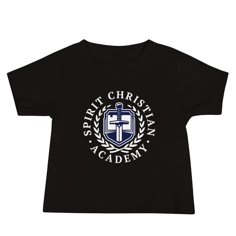 Performance | Baby T-Shirt | Spirit Christian Academy | White Script Logo